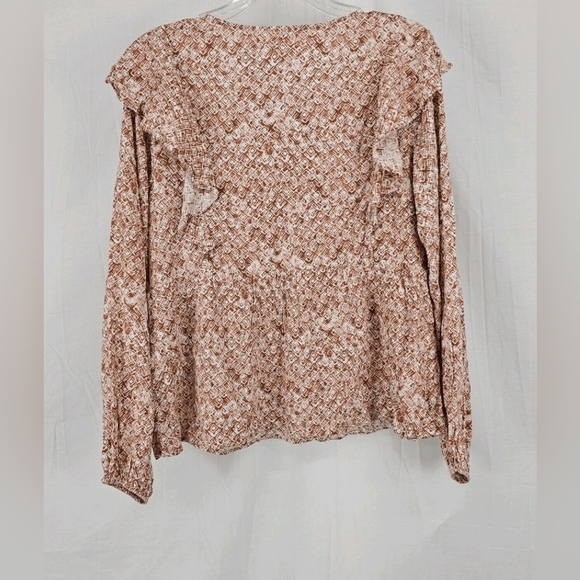 🆕Savanna Jane Long Sleeve Ruffle Shoulder - Picture 6 of 6